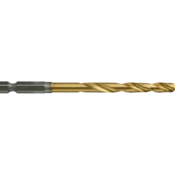 Milwaukee Red Hex shockwave™ HSS-Tin metalbor 6 mm