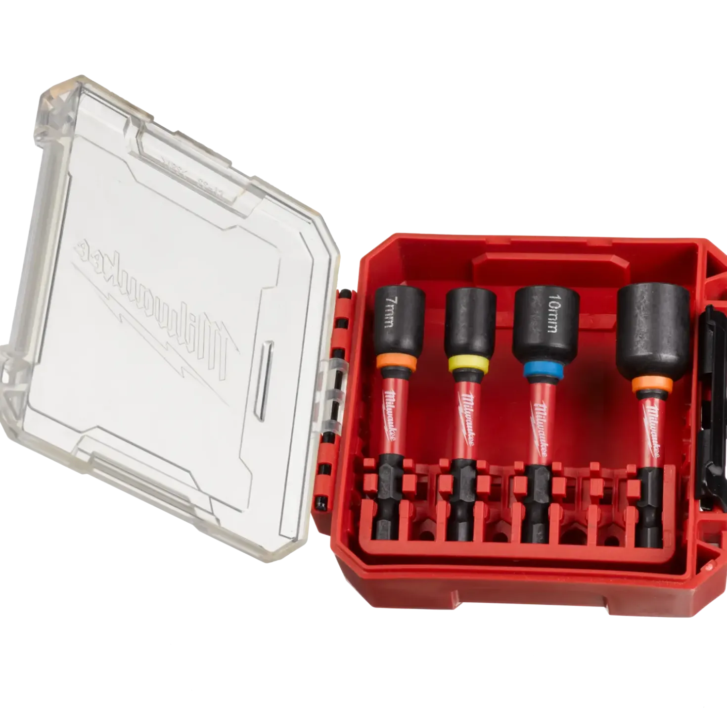 Milwaukee schockwave™ magnetisk slagtoppesæt 4 dele