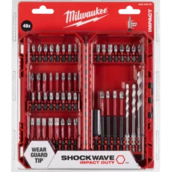Milwaukee shockwave impact duty bor-/ og bitssæt 48 dele