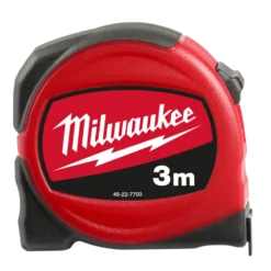 Milwaukee S3/16 mm slimline målebånd 3 m
