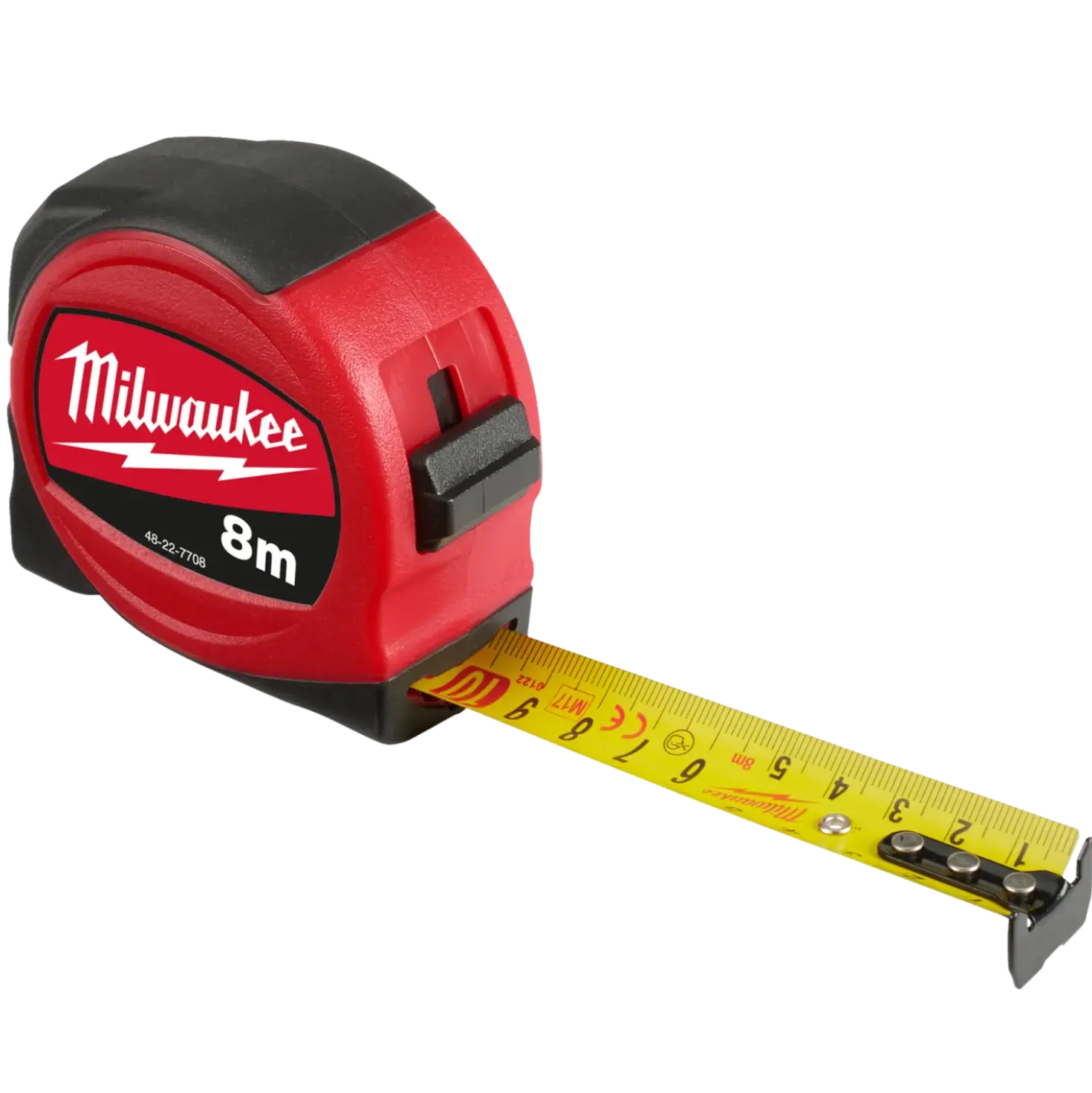 Milwaukee S8/25 mm slimline målebånd 8 m