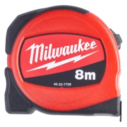 Milwaukee S8/25 mm slimline målebånd 8 m