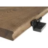 Montageclips til thermowood terrassebræt 32x150 mm 80 stk