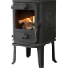 Morsø 1010 Bio ovn m/egern sider, 250 mm ben sort