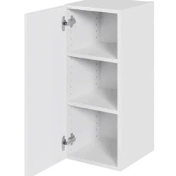 Multi-Living overskab hvid folie 30 cm