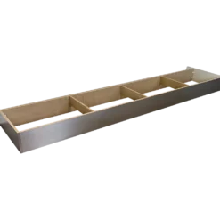 Multi-Living sokkelsæt alu 240 cm m/2 endesokler