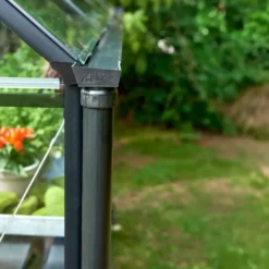 Nedløbsrør til Halls Qube Ø40 mm sort - 2 stk.