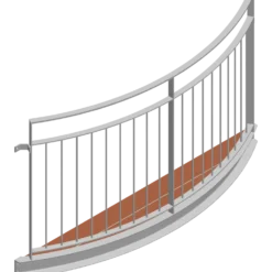 Nevada 1-2 balkon 200x34 cm