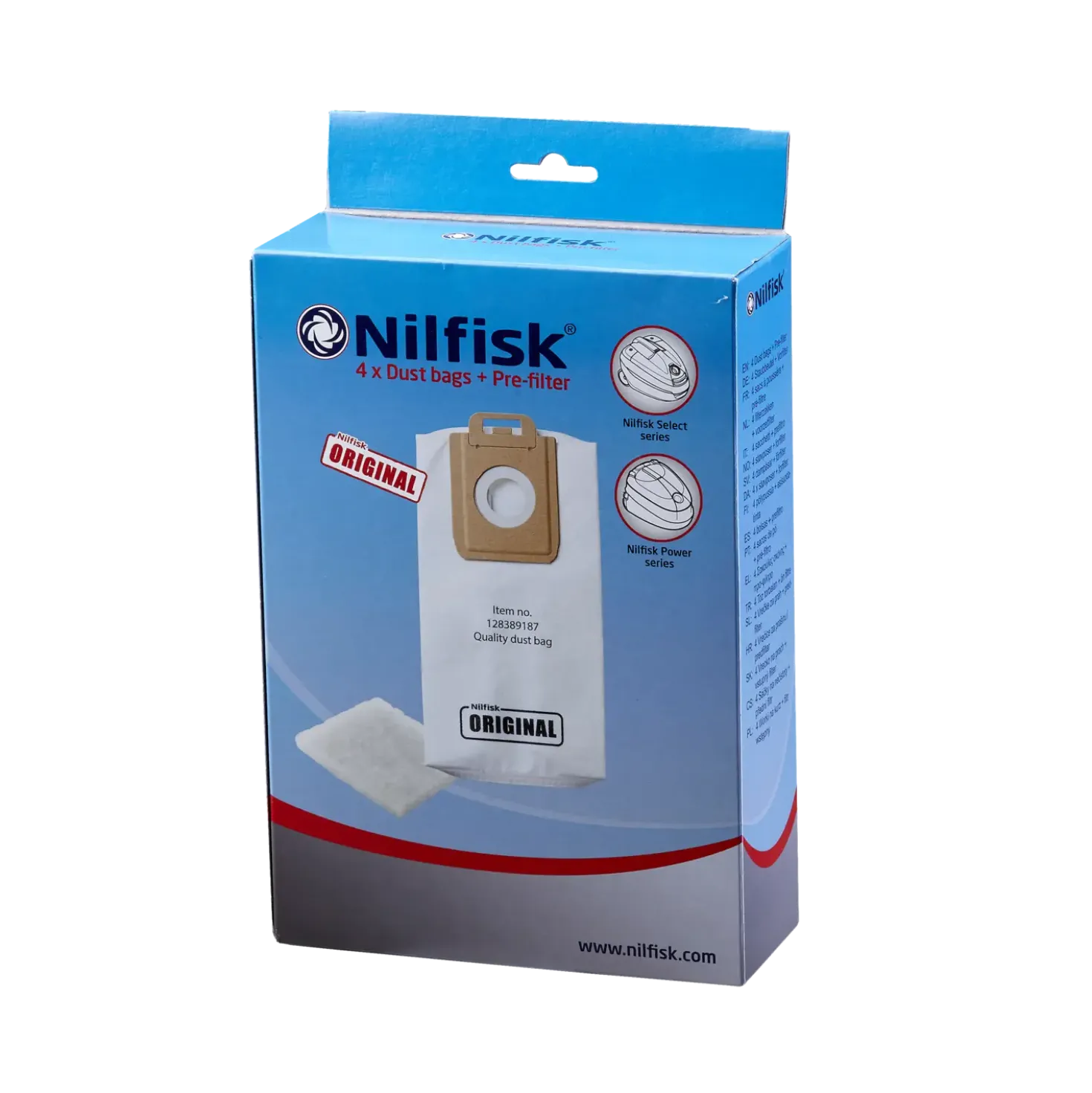 Nilfisk Select støvsugerposer