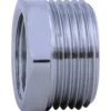 Nippelmuffe 3/4"x1/2" krom