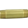 Nippelrør 1/2"x40 mm messing