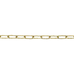 NKNKT pyntekæde 3 mm x2 m formessing