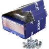 NKT S.bolt stålbolte m/møtrik M5 x12 mm elforzinket 10 stk