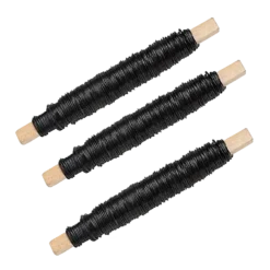 Nordic Fence vindseltråd 0,55 mm sort 25 stk
