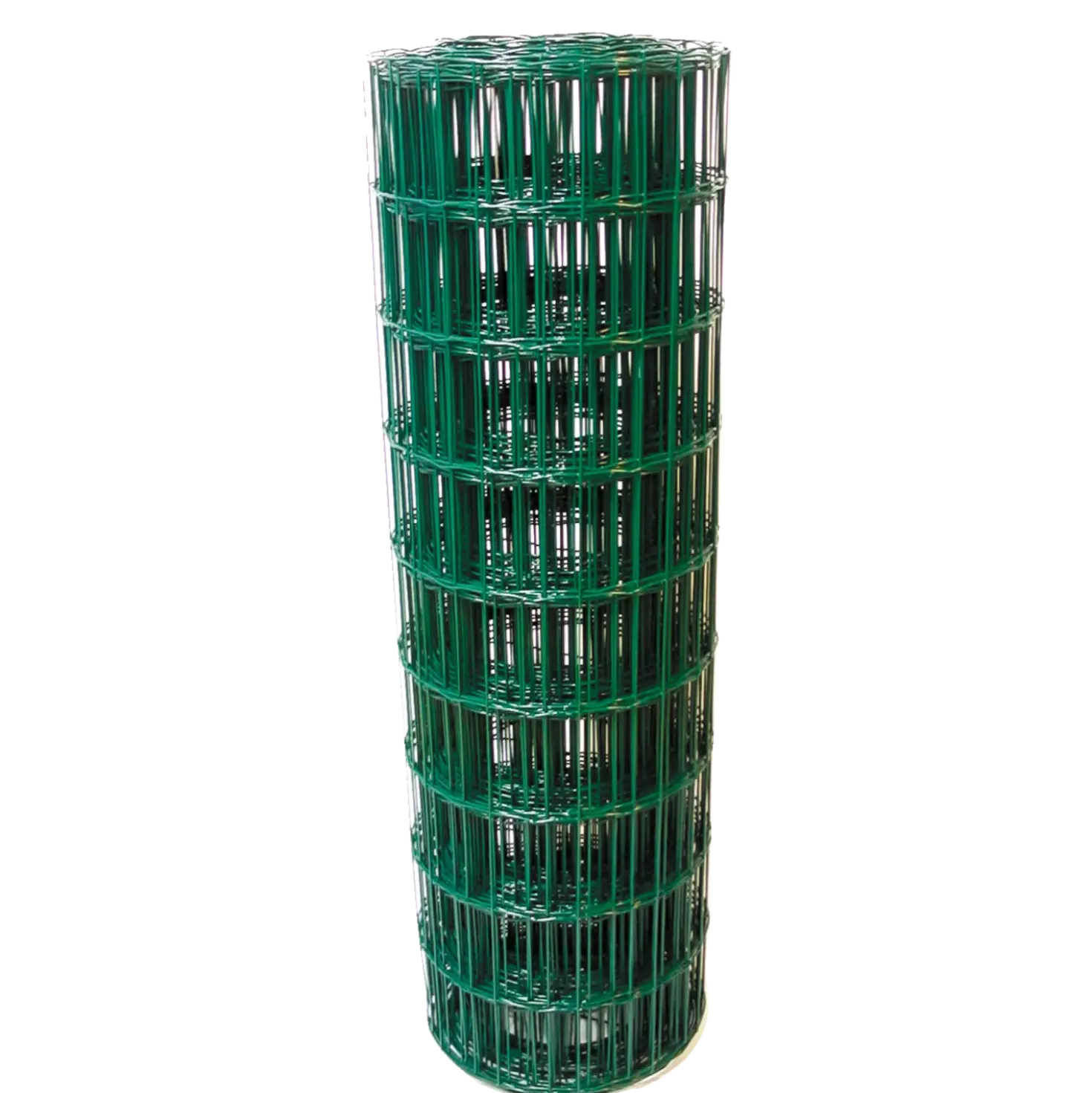 NSH havehegn plastbelagt grøn, maske 10x10 cm, højde 60 cm x 25 m
