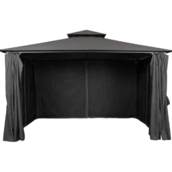 Outfit pavilion 3x4 m sort/grå