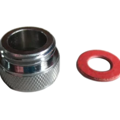 Overgang Ø22,1 mm x1/2" krom