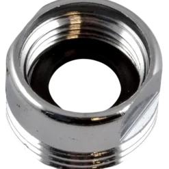 Overgang 1/2"x3/4" krom