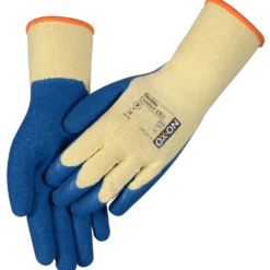 OX-ON Flexible Comfort 1302 handske gul/blå str. CE 10