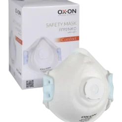 OX-ON maske m. ventil 10 stk