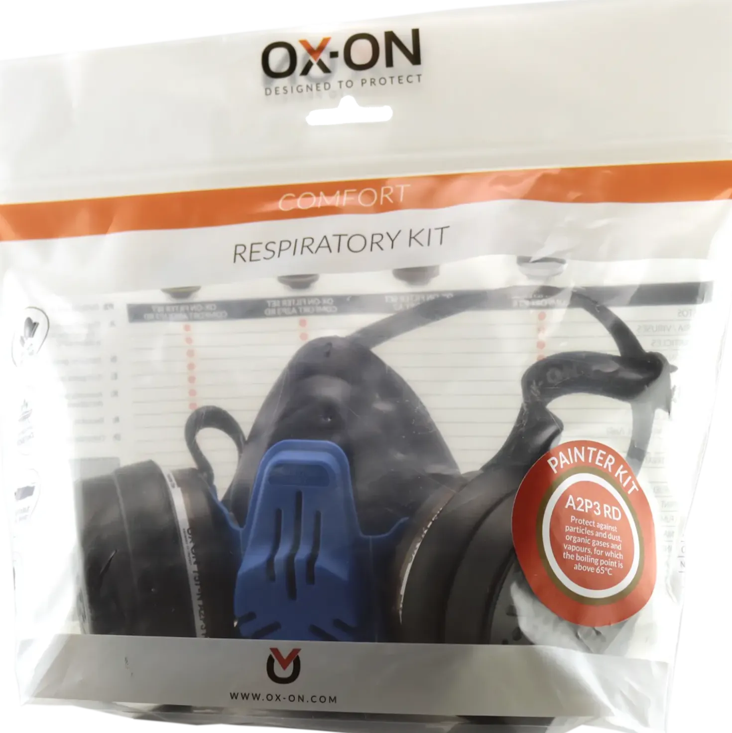 OX-ON respiratory kit painter comfort A2/P3D