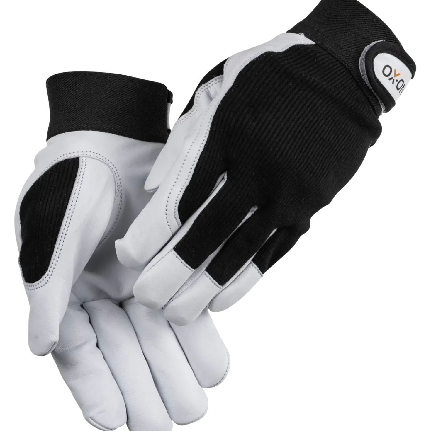 OX-ON Worker Comfort 2310 handsker sort/hvid str. CE 09