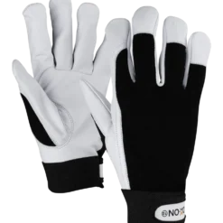 OX-ON Worker Comfort 2310 handsker sort/hvid str. CE 09