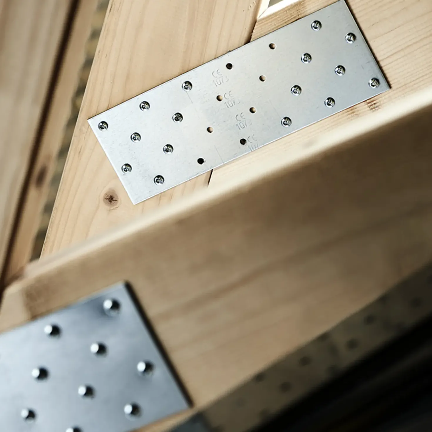Paslode normplade 80x200x2 mm varmforz.