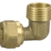 PEX slange vinkelstykke 1/2" udv. x 20 mm.