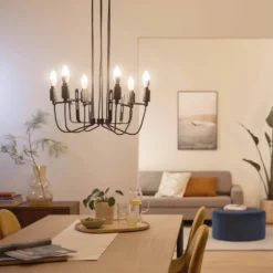 Philips Smart WiZ white LED pære E14 4,6W kerte mat