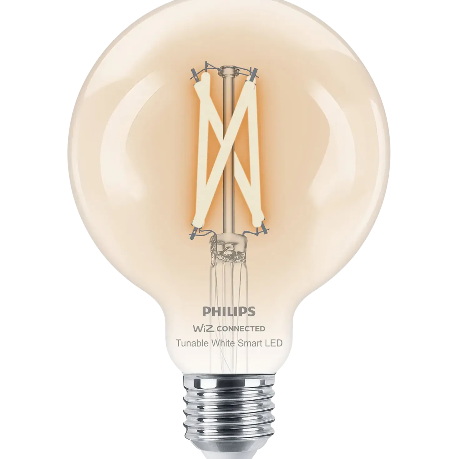 Philips Smart WiZ white LED pære E27 6,7W globe klar