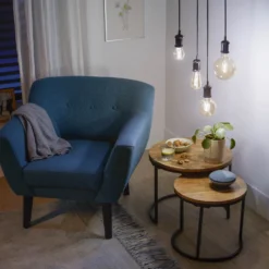 Philips Smart WiZ white LED pære E27 6,7W edison guld