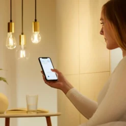 Philips Smart WiZ white LED pære E27 6,7W standard klar