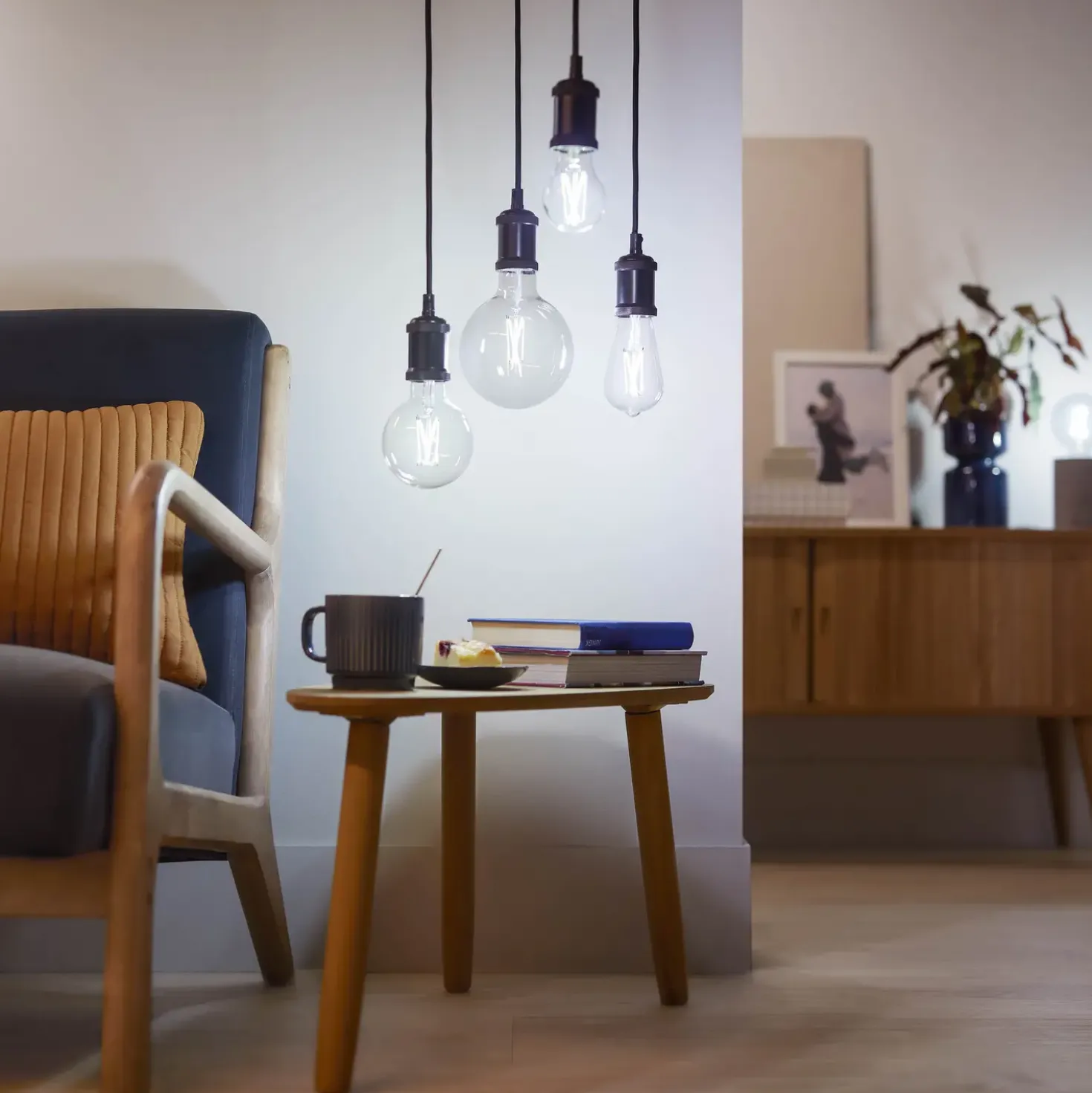 Philips Smart WiZ white LED pære E27 6,7W edison