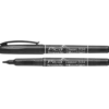 Pica classic permanent marker dry rund spids 1 mm sort