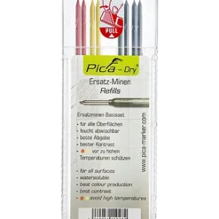 Picadry refill 4x grafit 2x rød 2x gul