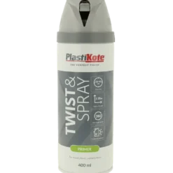 Plasti-Kote twist primer grå 400 ml
