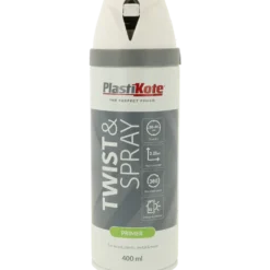 Plasti-Kote twist primer hvid 400 ml