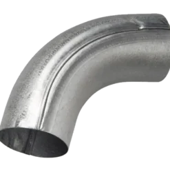 Plastmo bøjning 70° 90 mm aluzink