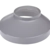 Plastmo brøndkrave 75x150 mm grå