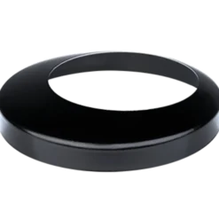 Plastmo brøndkrave 75x130 mm stål sort