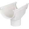 Plastmo ekspansionstudstykke nr. 12, 90 mm hvid