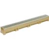 Plastmo EuroLine rende+rist sæt 1000 mm