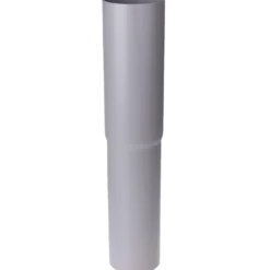 Plastmo nedførsel lige 75 mm grå