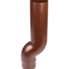 Plastmo nedførsel 90 mm brun