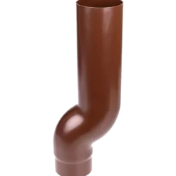 Plastmo nedførsel 90 mm brun