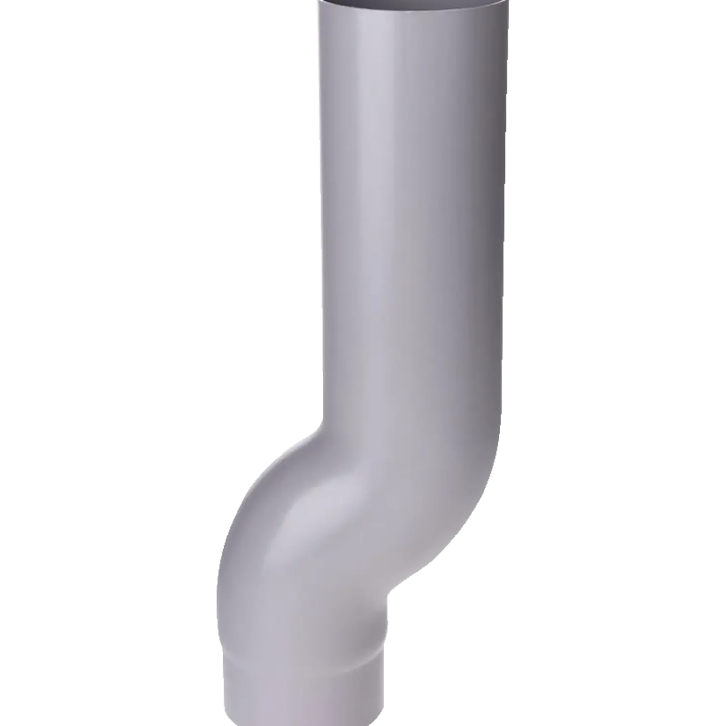 Plastmo nedførsel 90 mm grå