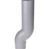 Plastmo nedførsel 75 mm grå