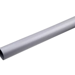 Plastmo nedløbsrør 75 mm x 3 m grå