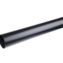 Plastmo nedløbsrør 75 mm x 3m sort